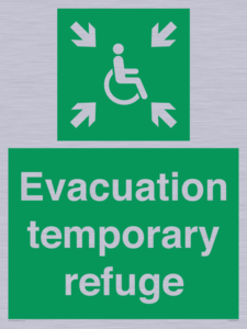 Evacuation temporary refuge